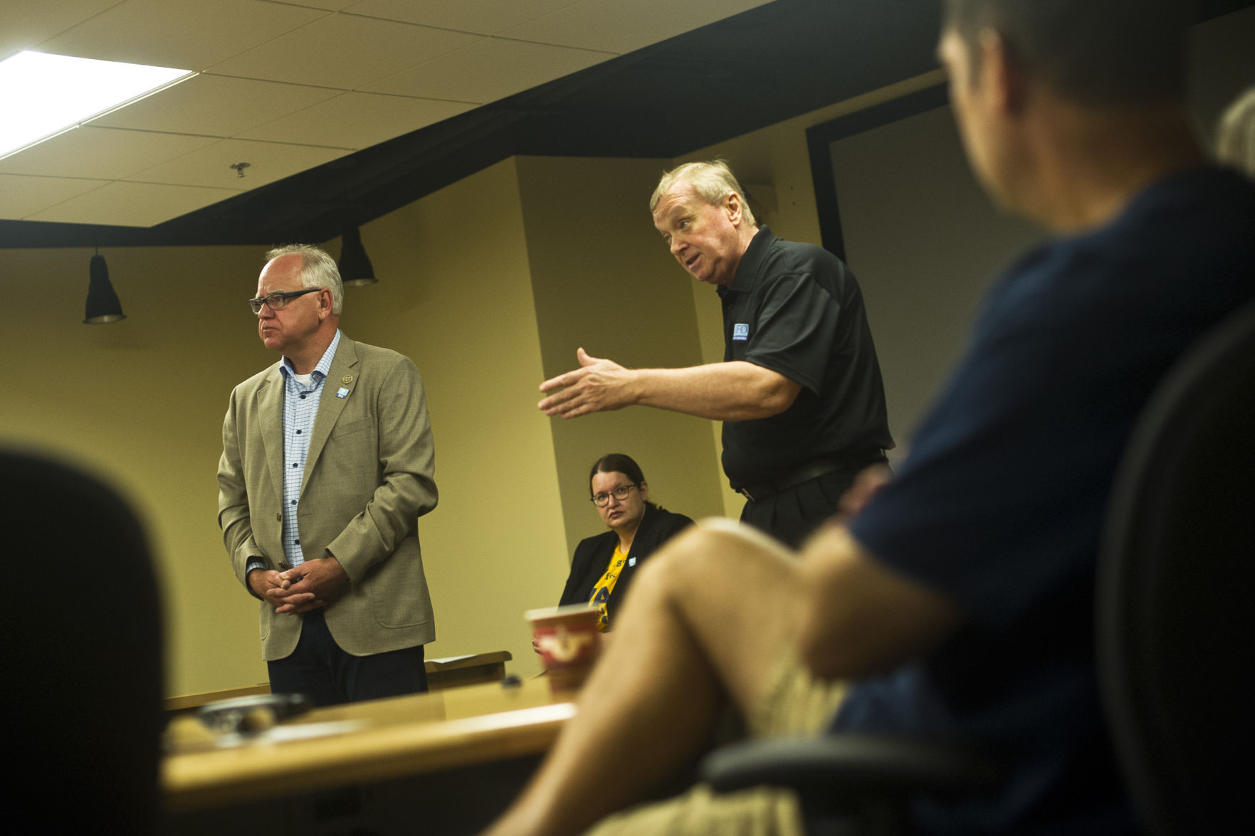 Tim Walz and Gene Pelowski 03